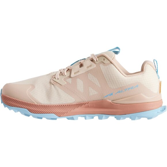 LAST PAlR! ALTRA  Lone Peak 7 Dark Red Pink Orange Trail Running Hiking Sneaker - Picture 3 of 5